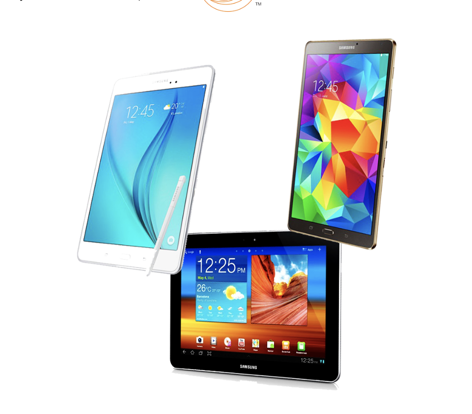 Renta de tablets Samsung varios modelos con pantalla de 8"